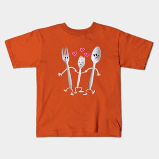 spork Love Kids T-Shirt